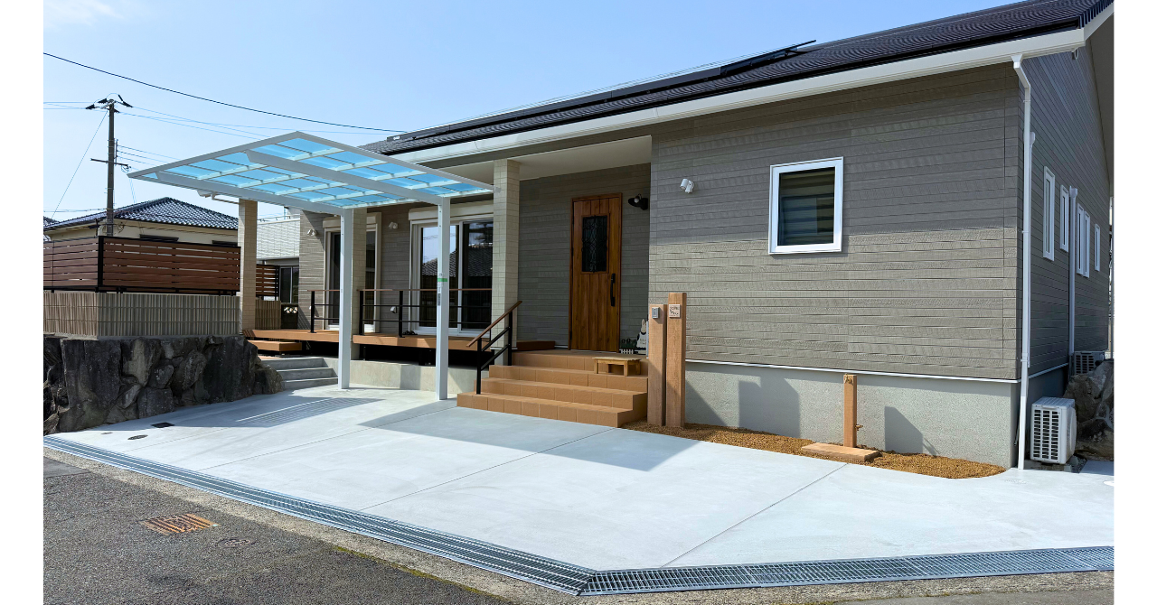 兵庫県神戸市北区で施工した新築外構【事例画像あり】 | 株式会社エクスワークス